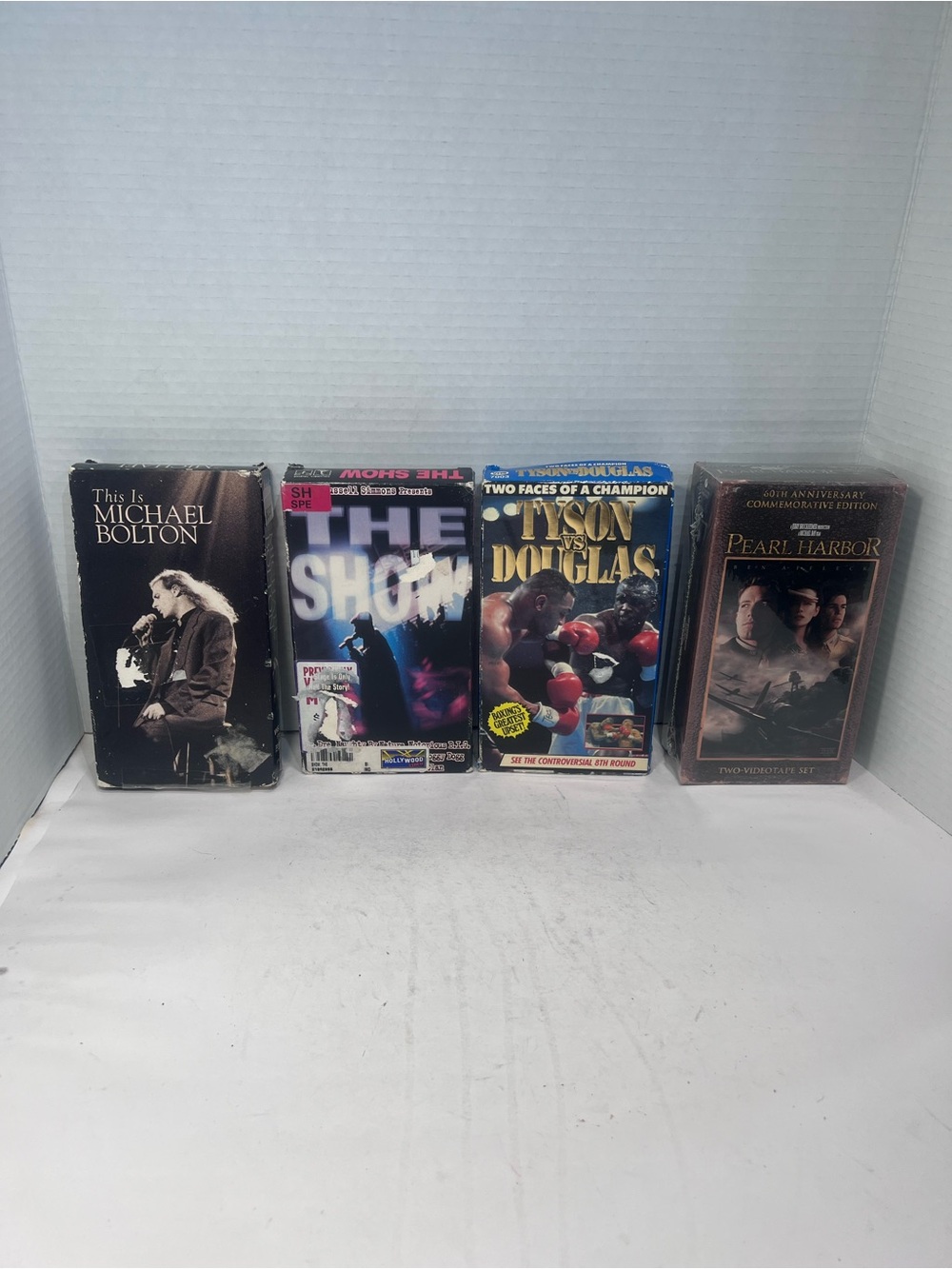 4 Pcs Classic VHS Movie Collection -
